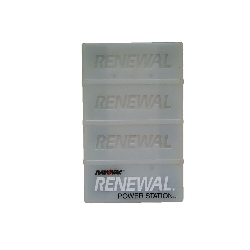 Rayovac Renewal Power Station AA AAA rechargeable charger Mode PS1